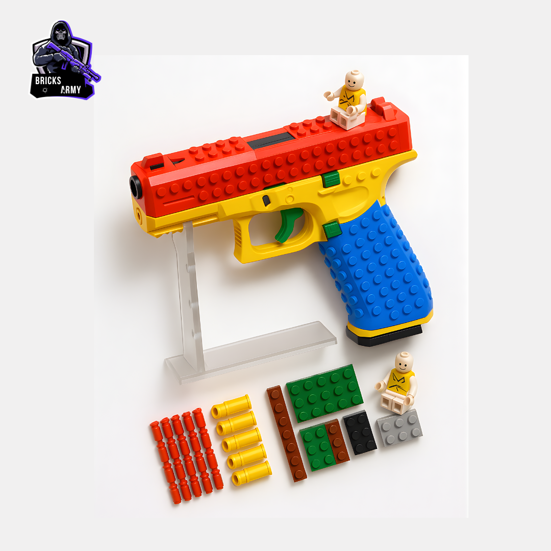 BlockShot™ Pistol – Buildable Brick-Style Blaster