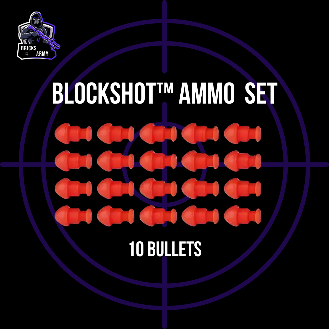 BlockShot™ Ammo  Set (10 bullets)